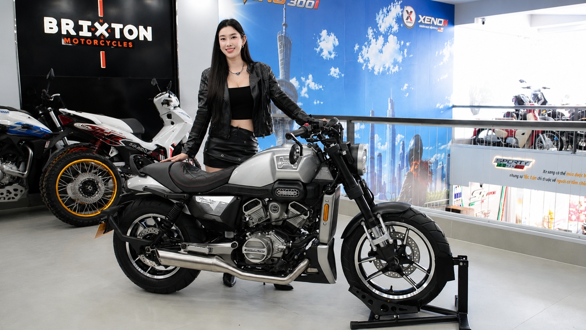 Hyosung GV350X tại Đà Nẵng - Cruiser 350cc Phong Cách Mỹ Cơ Bắp, Cá Tính