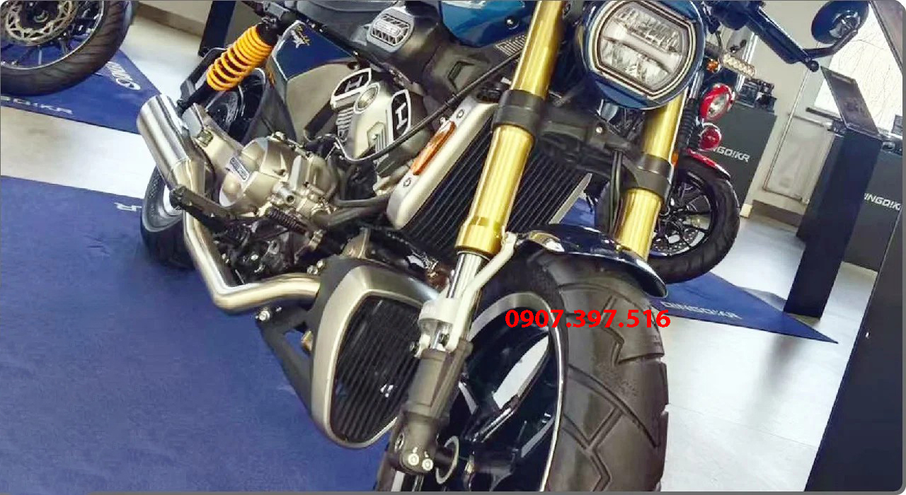 Hyosung GV350X tại Đà Nẵng - Cruiser 350cc Phong Cách Mỹ Cơ Bắp, Cá Tính