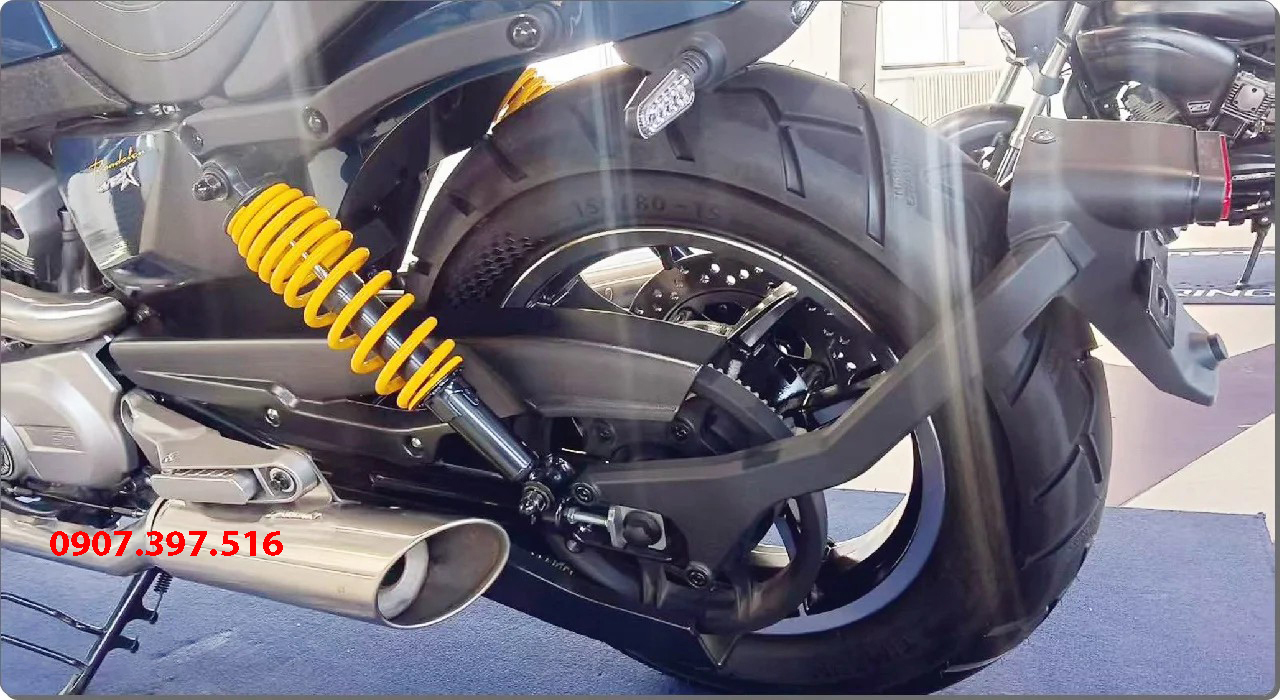 Hyosung GV350X tại Đà Nẵng - Cruiser 350cc Phong Cách Mỹ Cơ Bắp, Cá Tính