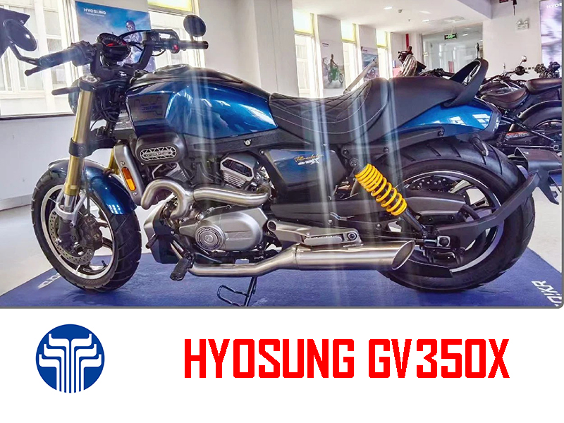 Hyosung GV350X tại Đà Nẵng - Cruiser 350cc Phong Cách Mỹ Cơ Bắp, Cá Tính