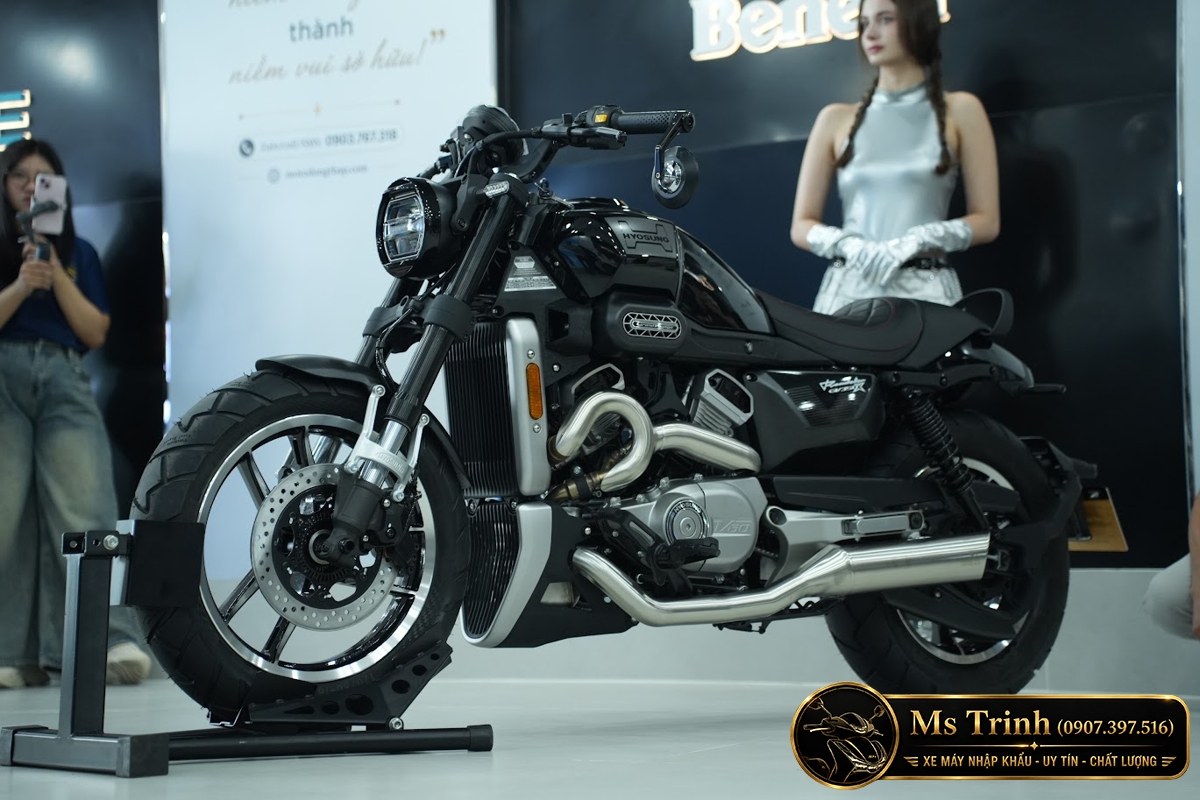 Hyosung GV350X tại Đà Nẵng - Cruiser 350cc Phong Cách Mỹ Cơ Bắp, Cá Tính