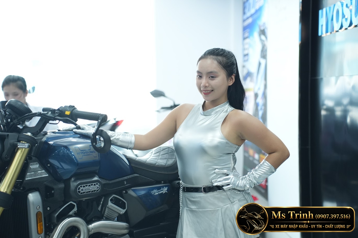 Hyosung GV350X tại Đà Nẵng - Cruiser 350cc Phong Cách Mỹ Cơ Bắp, Cá Tính