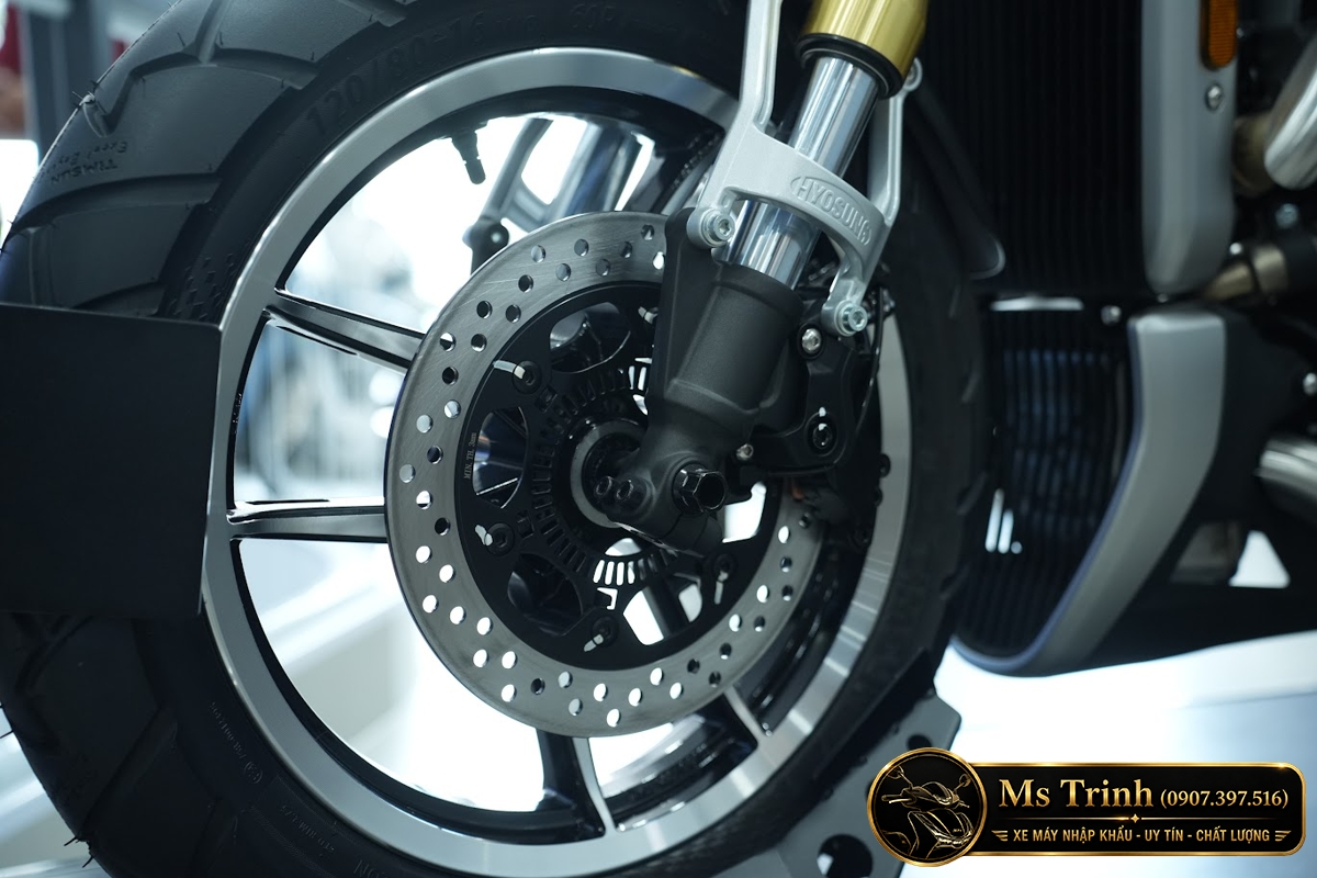 Hyosung GV350X tại Đà Nẵng - Cruiser 350cc Phong Cách Mỹ Cơ Bắp, Cá Tính