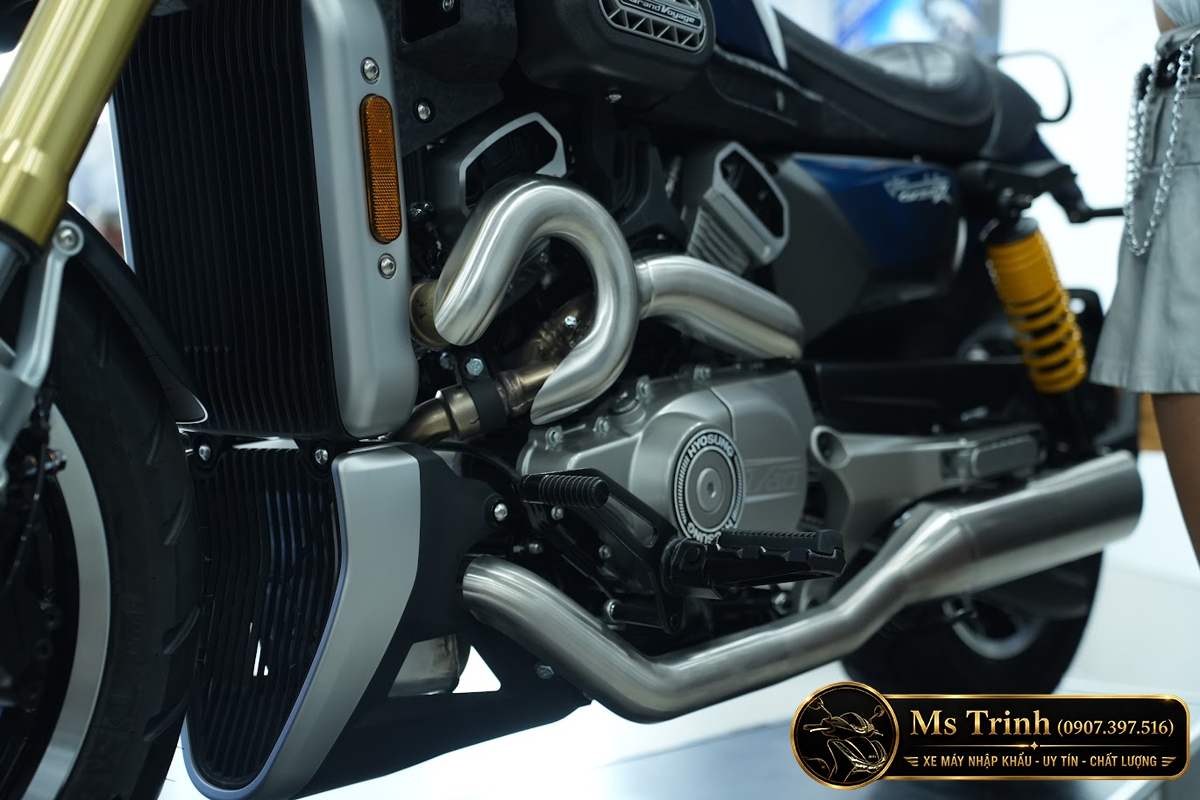 Hyosung GV350X tại Đà Nẵng - Cruiser 350cc Phong Cách Mỹ Cơ Bắp, Cá Tính