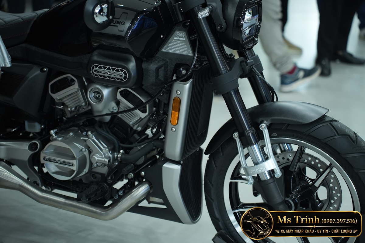 Hyosung GV350X tại Đà Nẵng - Cruiser 350cc Phong Cách Mỹ Cơ Bắp, Cá Tính