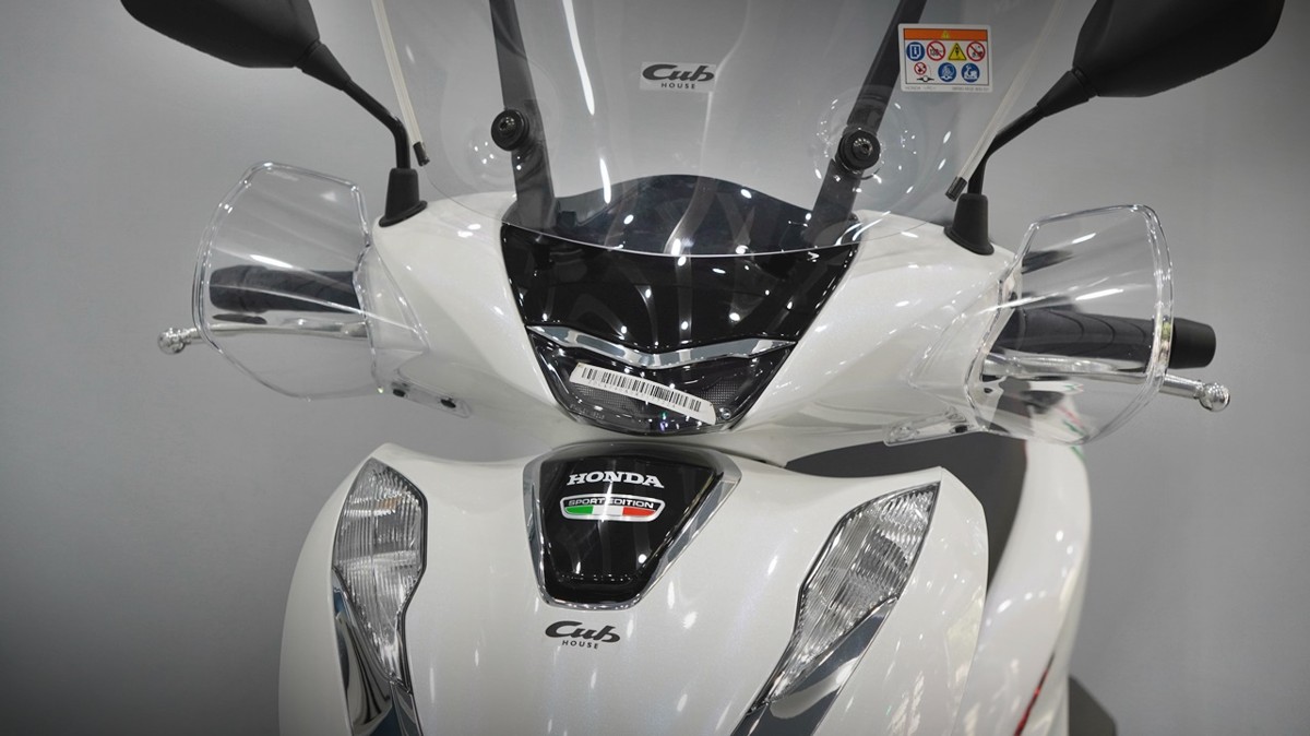 Honda SH150 trắng pha lê nhập Ý 2026 tại Đà Nẵng - Sport Edition chính ngạch, chuẩn chất Ý