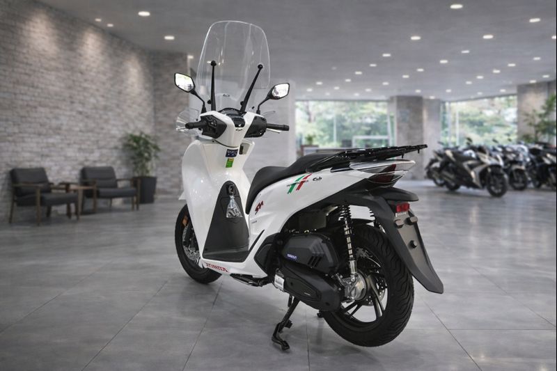 Honda SH150 trắng pha lê nhập Ý 2026 tại Đà Nẵng - Sport Edition chính ngạch, chuẩn chất Ý