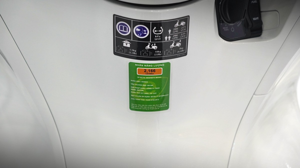 Honda SH150 trắng pha lê nhập Ý 2026 tại Đà Nẵng - Sport Edition chính ngạch, chuẩn chất Ý