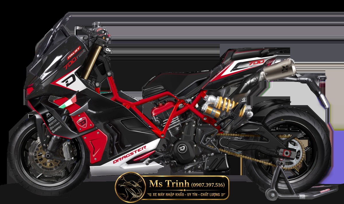 Italjet 700 2026 Tại Đà Nẵng - Chiến Binh Chỉ 700 Xe Hyper Scooter Cực Hiếm hồ sơ hải quan, nhập chính ngạch