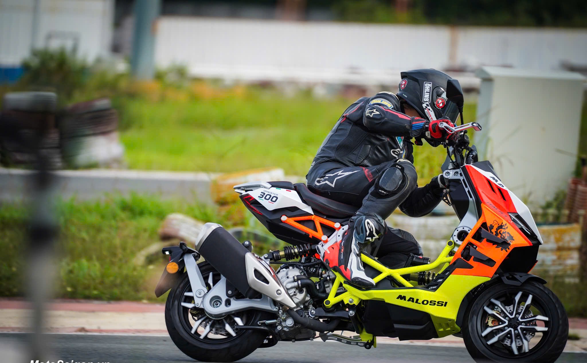 Italjet Dragster 300 Malossi, Xe Tay Ga Đua Nội Thành Thương Hiệu Italy tại Đà Nẵng