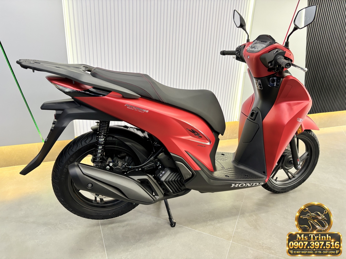 SH150i Ý màu đỏ 2027 tại Đà Nẵng – Xe nhập Ý sang trọng, công nghệ hiện đại, giá tốt