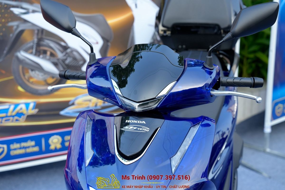 Honda SH150 Vetro Blue 2026 Limited Edition - Siêu phẩm SH Ý dàn áo xanh trong suốt cực hiếm tại Đà Nẵng