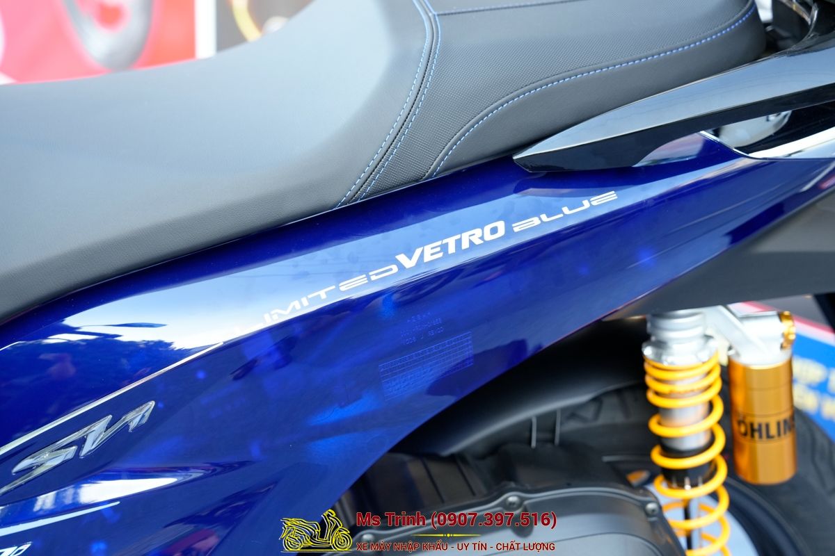 Honda SH150 Vetro Blue 2026 Limited Edition - Siêu phẩm SH Ý dàn áo xanh trong suốt cực hiếm tại Đà Nẵng