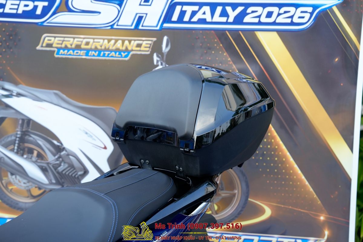 Honda SH150 Vetro Blue 2026 Limited Edition - Siêu phẩm SH Ý dàn áo xanh trong suốt cực hiếm tại Đà Nẵng