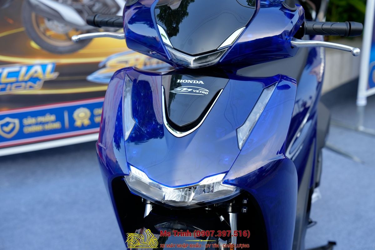 Honda SH150 Vetro Blue 2026 Limited Edition - Siêu phẩm SH Ý dàn áo xanh trong suốt cực hiếm tại Đà Nẵng