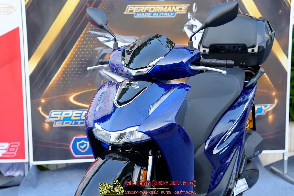 Honda SH150 Vetro Blue 2026 Limited Edition - Siêu phẩm SH Ý dàn áo xanh trong suốt cực hiếm tại Đà Nẵng