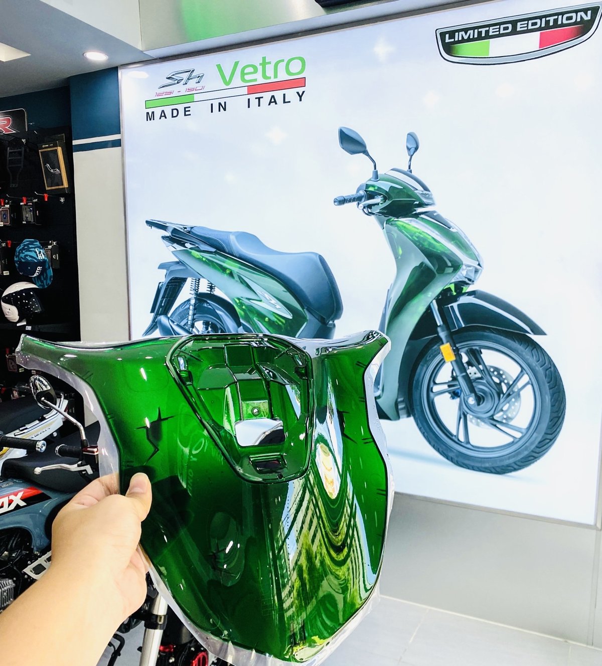 Honda SH150i Vetro 2025, Made In Italy, Nhập Chính Hãng Từ Ý tại Đà Nẵng