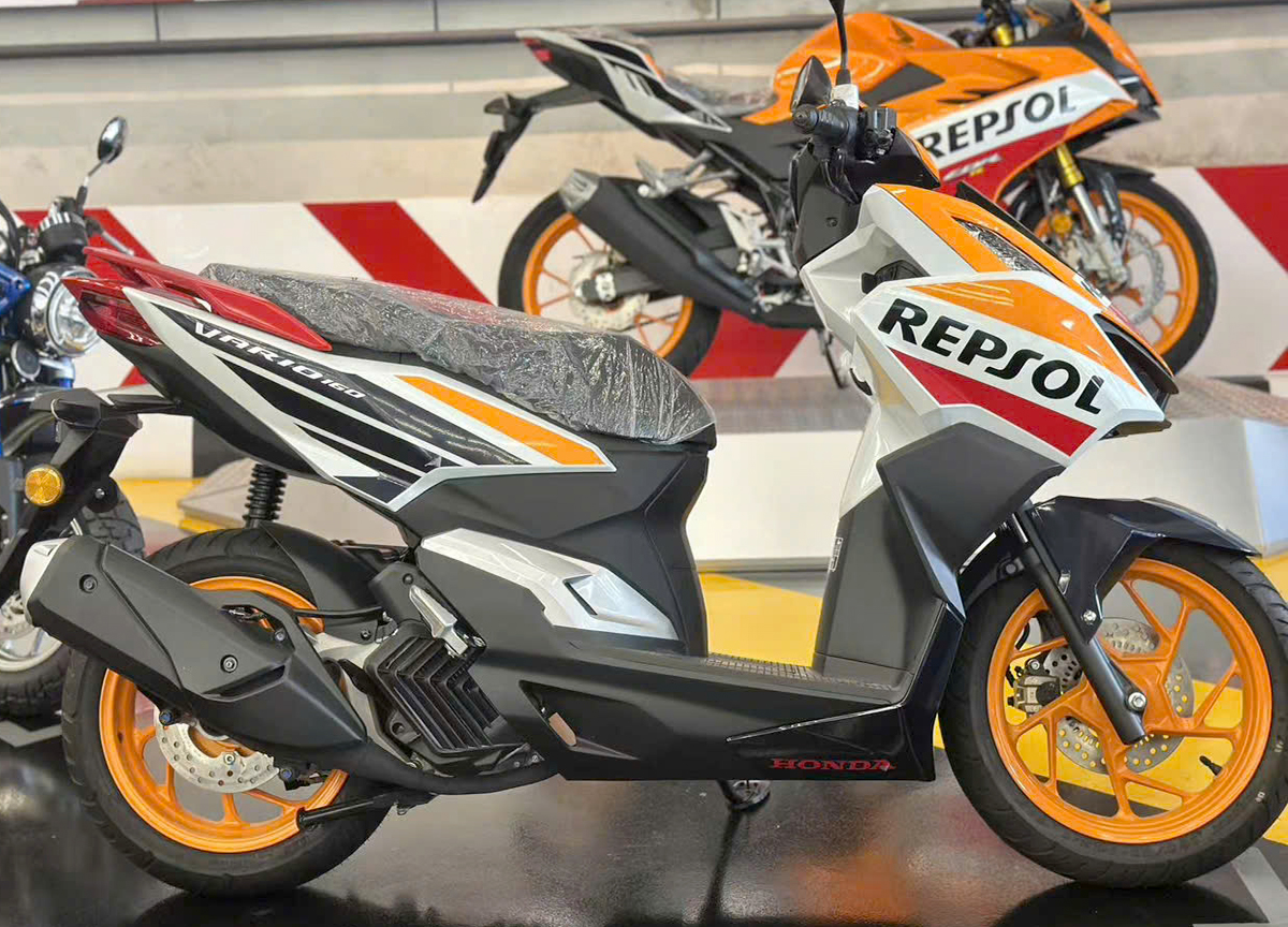 Honda Vario160 Repsol Edition, Giới hạn 2.000 xe, NK Malaysia tại Đà Nẵng
