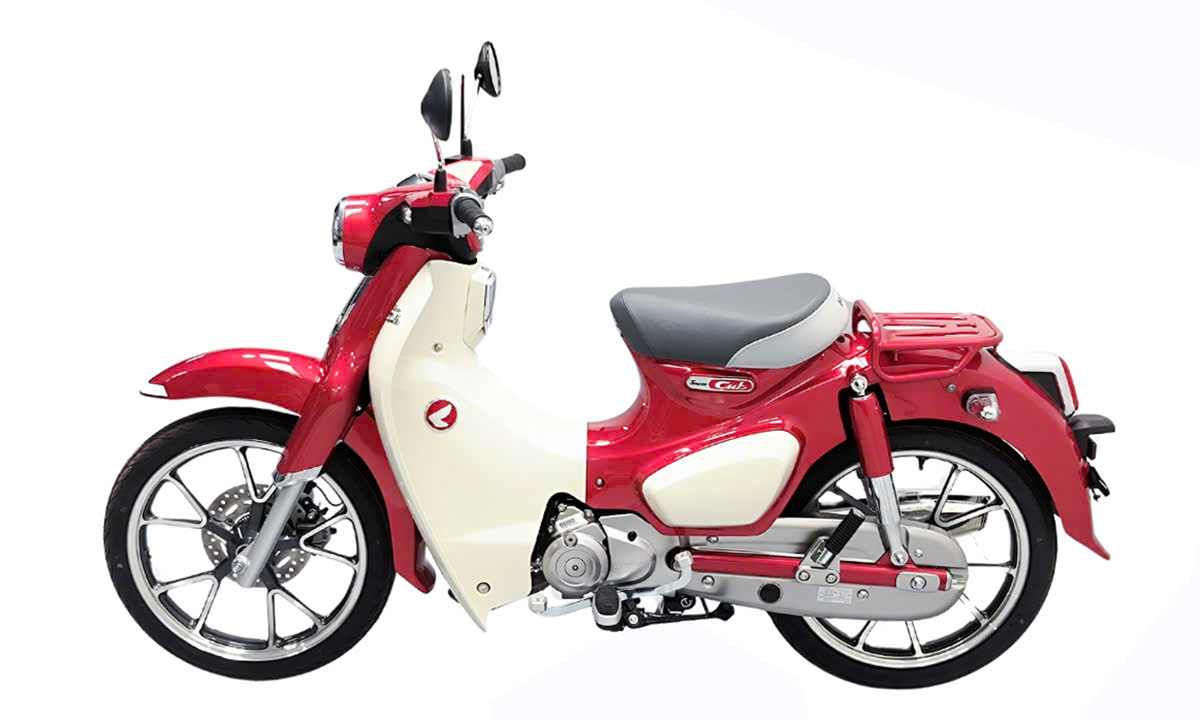 Honda Super C125 ABS, Nhập Nhật, Chính Hãng Màu Đỏ Cuối Cùng tại Đà Nẵng