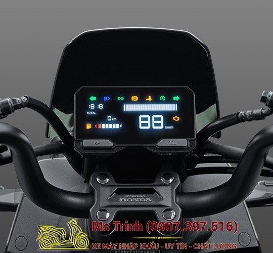 Honda Square X125 ABS - Mẫu xe 125cc thiết kế vuông độc đáo, trang bị ABS an toàn tại Đà Nẵng