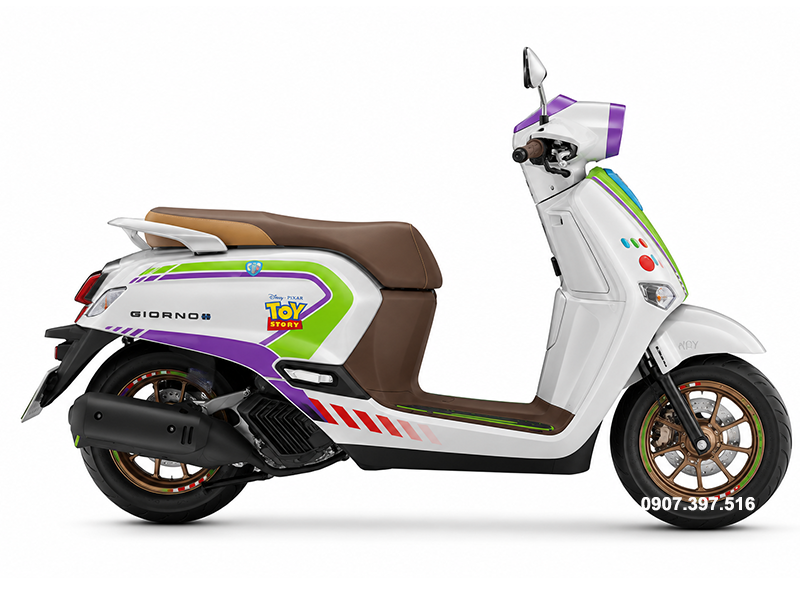 Honda Giorno+ Buzz Lightyear Limited Edition 2026 phối màu Space Ranger