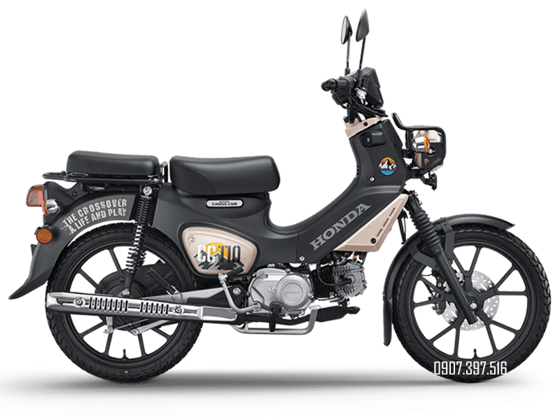 Honda Cross Cub CC110 2026 Special Version phối màu đen kem nổi bật phong cách crossover