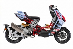 Italjet Dragster 300 Gresini Racing Tại Đà Nẵng - Chiếc Scooter Ý Khiến Dân Chơi Xe Phải Ngoái Nhìn