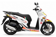 Honda SH150 Ý Malossi 2026 tại Đà Nẵng - Tem custom thể thao, dáng SH thanh lịch